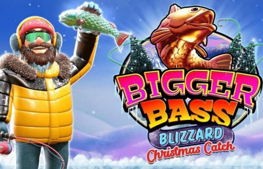 Слот Bigger Bass Blizzard Christmas Catch