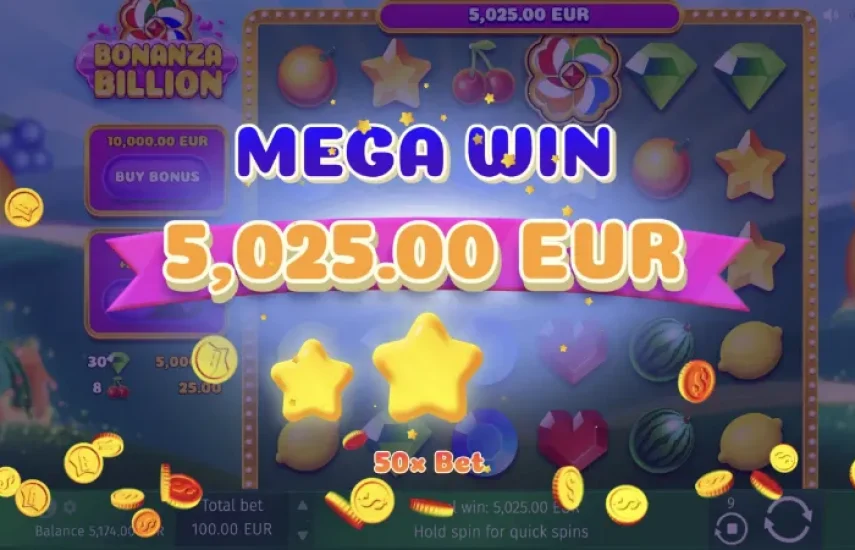 Слот Bonanza Billion
