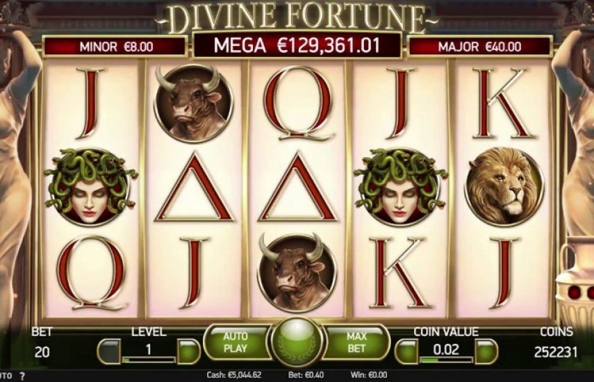 Слот Divine Fortune