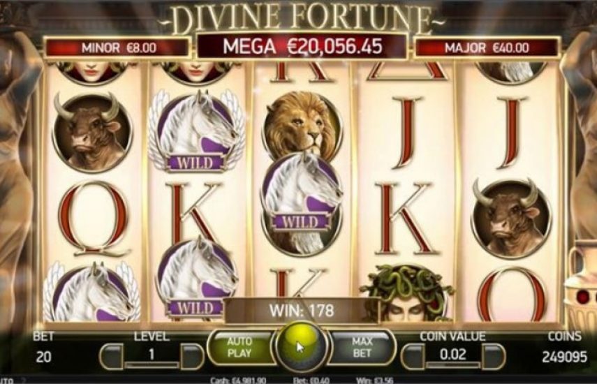 Слот Divine Fortune