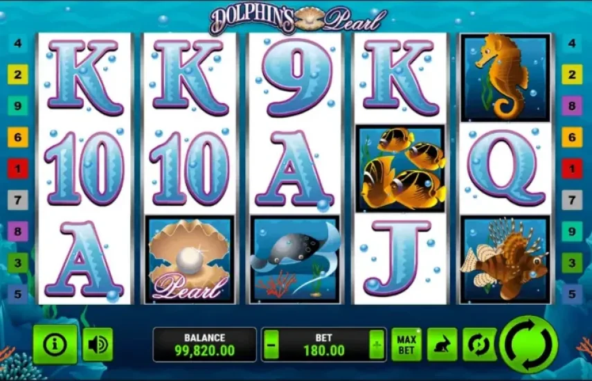 Слот Dolphin’s Pearl