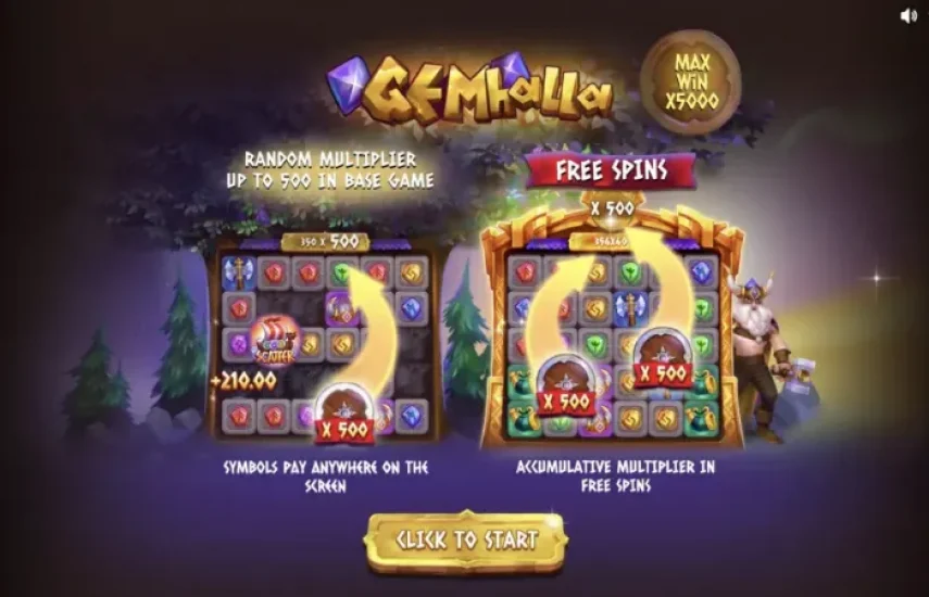 Слот Gemhalla