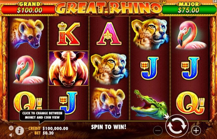 Слот Great Rhino