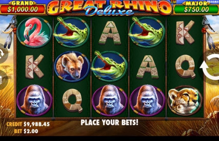 Слот Great Rhino Deluxe