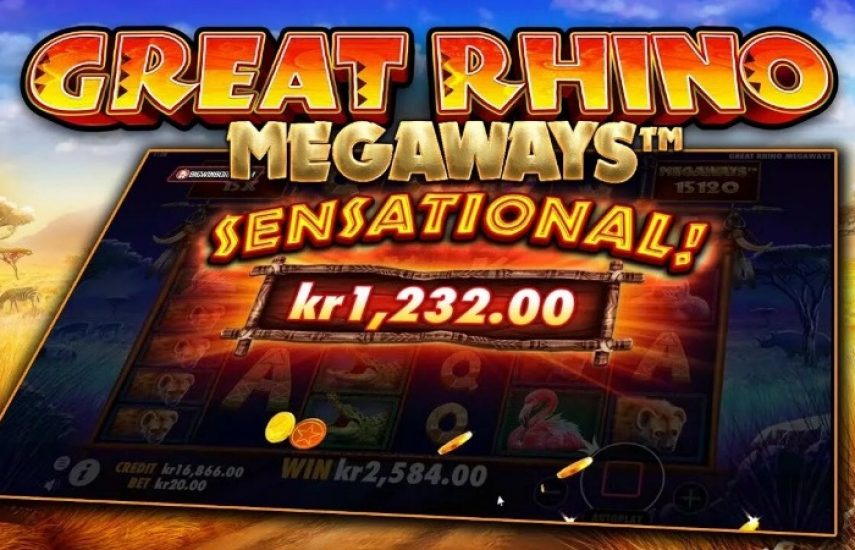Слот Great Rhino Megaways