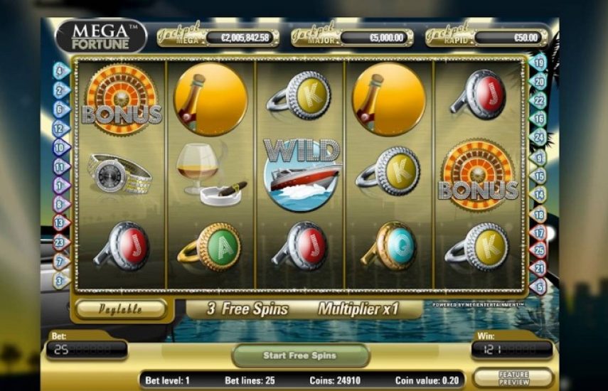Слот Mega Fortune