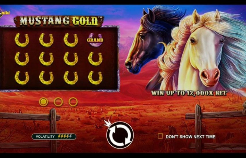 Слот Mustang Gold