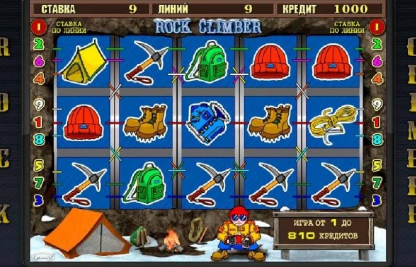 Слот Rock Climber
