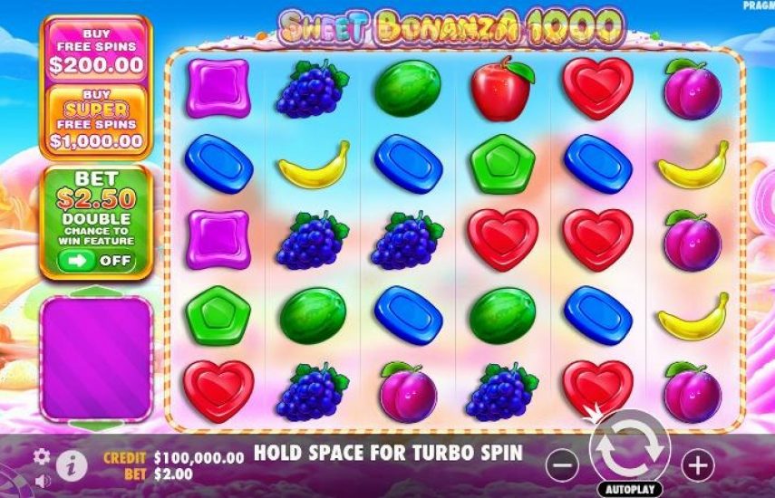 Слот Sweet Bonanza 1000