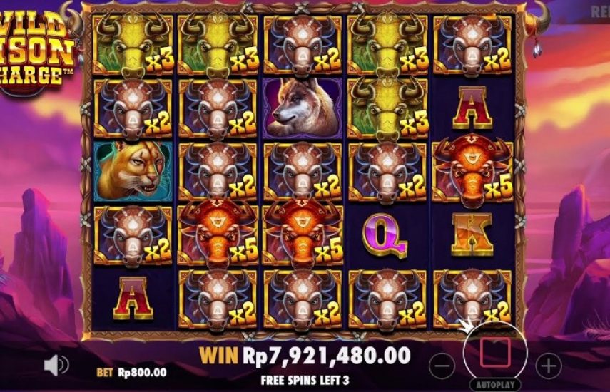 Слот Wild Bison Charge