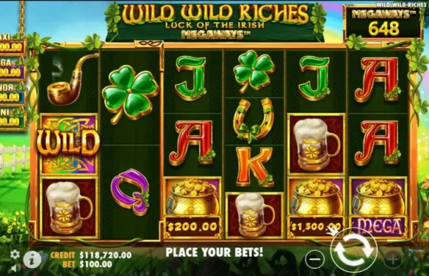 Слот Wild Wild Riches Megaways
