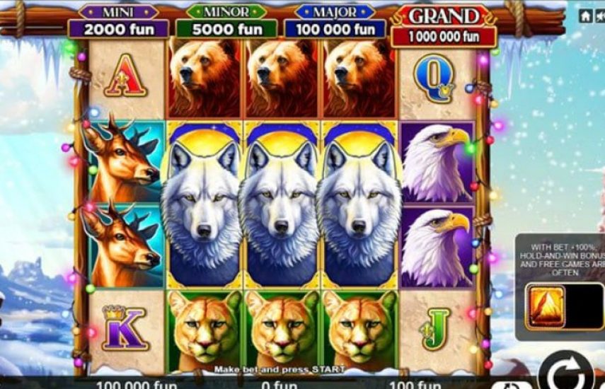 Слот Wolf Thunder
