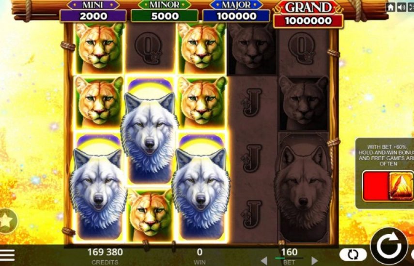 Слот Wolf Thunder