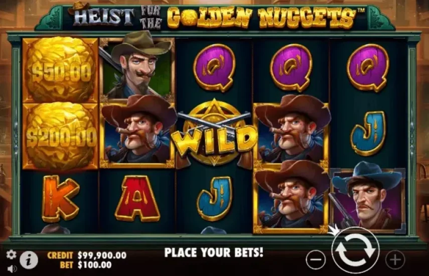 Слот Heist for the Golden Nuggets